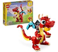 LEGO Creator 3in1 Red Dragon Toy to Fish Figure to Phoenix Bird Model