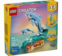 LEGO Creator 3in1 Sea Animals: Beautiful Dolphins Toy 31385