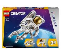 LEGO Creator 3in1 Space Astronaut 31152 | Toys for 9+ Year Old Boys, Transforms into a Dog Figure or Viper Jet Model, Educational Set, Gift Idea, 647 Pieces
