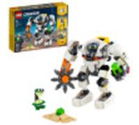 LEGO Creator 3in1 Space Mining Mech 31115 Building Kit Featuring a Mec