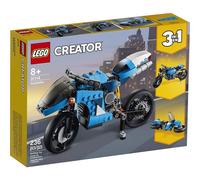 LEGO Creator 3in1 Superbike 31114 Toy Motorcycle Building Kit; Makes a Great Gift for Kids Who Love Motorbikes and Creative Building New 2021 (236 Pi