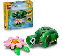 LEGO Creator 3in1 Turtle with a Water Lily Flower Toy 31377
