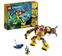 LEGO Creator 3in1 Underwater Robot 31090 Building Kit , New 2019 (207 Piece)