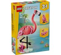 Lego Creator 3In1 Wild Animals: Pink Flamingo Animal Toy Playset 31170 One Colour