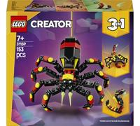 Lego Creator 31159 Wild Animals Set 3-In-1 Spider Scorprion Snake Playset