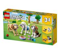 LEGO Creator Adorable Dogs 475 Piece 3-in-1 Construction Set 31137 for Ages 7+