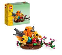 LEGO Creator Bird's Nest Set, Building Toys for 9 Plus Year Old Girls, Boys & Kids With a Passion for Animals, Includes 3 toy Birds, Kids' Bedroom Decoration, Easter Treat, Birthday Gift Idea 40639