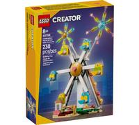 LEGO Creator Celebration Ferris Wheel with Fireworks Building Set 40758, 230 Pieces
