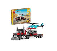 LEGO Creator Flatbed Truck With Helicopter Set