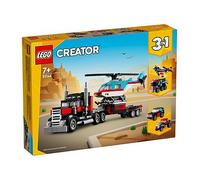 LEGO creator fltbd truck w/ helicopter