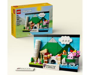 LEGO Creator Italy Postcard 40818 With 189 Pieces Travel Display Model