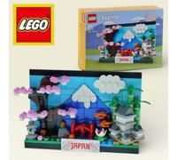 LEGO Creator Japan Postcard 40713 With 262 Pieces Mount Fuji Display Model