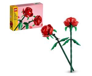 LEGO Creator Roses, Flowers Set, Compatible with Flower Bouquets, Bedroom Decor,