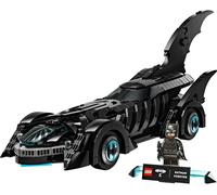LEGO DC Batman: Batman Forever Batmobile Super Hero Toy, Bedroom Decor for Kids, Film Merch Play-and-Display Set with a Minifigure and Name Plaque, Gift for Boys and Girls 76304