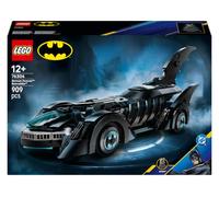 LEGO DC Batman: Batman Forever Batmobile Super Hero Toy, Bedroom Decor for Kids, Film Merch Play-and-Display Set with a Minifigure and Name Plaque, Gift for Boys and Girls 76304