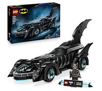 LEGO DC Batman: Batman Forever Batmobile Super Hero Toy, Bedroom Decor for Kids, Film Merch Play-and-Display Set with a Minifigure and Name Plaque, Gift for Boys and Girls 76304