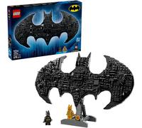 LEGO DC Batman Logo - Superhero Toy w/ 2 Collectible Minifigures - 3D DIY Wall Art or Room Decor - Gift Idea for 12+ Year Old Boys & Teenage Movie Fans - 76330