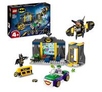 LEGO DC Batman The Batcave with Batman, Batgirl & The Joker, Fun Super-Hero Adventure Toy for 4 Plus Year Old Boys, Girls & Kids, Super-Hero Vehicle Set with 3 Minifigures, Gift Idea 76272