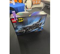 LEGO DC Batman: Batman Forever Batmobile Super Hero Toy, Bedroom Decor for Kids, Film Merch Play-and-Display Set with a Minifigure and Name Plaque, Gift for Boys and Girls 76304