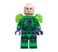 LEGO DC Super Heroes Lex Luthor with Shoulder Pads Minifigure from 76302