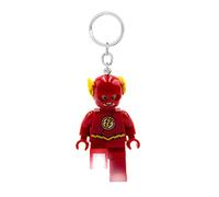 LEGO DC Superheroes - The Lightning (The Flash) Keychain LED Flashlight for DC Fans - Novelty Toy for Kids - 76mm Figure (KE65H) - 2 CR2025 Batteries Included