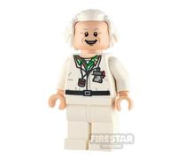 LEGO Dimensions Minifigure Doc Brown Long Hair