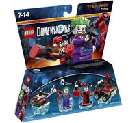 LEGO DIMENSIONS TEAM PACK - DC COMICS - JOKER & HARLEY QUINN TOY