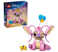 LEGO | Disney Angel - Lilo & Stitch Building Toy - Brick Built Display Figure with 3 Heart Balloons & a Butterfly - Gift for 9+ Year Old Girls, Boys and Adult TV Show Fans - 43257