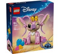 LEGO | Disney Angel - Lilo & Stitch Building Toy - Brick Built Display Figure with 3 Heart Balloons & a Butterfly - Gift for 9+ Year Old Girls, Boys and Adult TV Show Fans - 43257