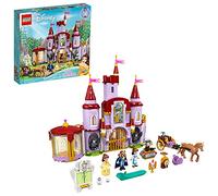 LEGO Disney Belle and The Beast’s Castle 43196 Building Kit; an Iconic Castle Construction Toy for Creative Fun; New 2021 (505 Pieces)