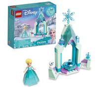 LEGO Disney Elsa’s Castle Courtyard 43199 Building Kit; A Buildable Princess Toy Created for Kids Aged 5+ (53 Pieces)