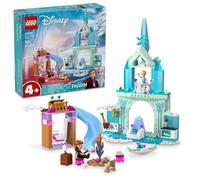 LEGO Disney Frozen Elsa’s Frozen Princess Castle Toy Set for Kids, Includes Elsa and Anna Mini-Doll Figures and 2 Animal Figures, Frozen Toy Makes a Great Birthday Gift for Kids Ages 4 Plus, 43238