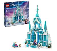 LEGO Disney Frozen Elsa’s Ice Palace Building Set for Kids, Princess Castle with Anna and Elsa Mini-Doll Figures, Disney Princess Toy Gift Idea for Girls, Boys and Movie Fans Ages 6 and Up, 43244