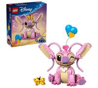 LEGO | Disney Angel - Lilo & Stitch Building Toy - Brick Built Display Figure with 3 Heart Balloons & a Butterfly - Gift for 9+ Year Old Girls, Boys and Adult TV Show Fans - 43257