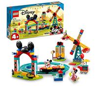 LEGO Disney Mickey and Friends - Mickey, Minnie and Goofy’s Fairground Fun 10778 Building Toy Set for Preschool Kids, Girls, and Boys Ages 4+ (184 Pieces)
