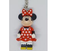 LEGO DISNEY MINNIE MOUSE MINIFIGURE KEYRING KEYCHAIN 853999