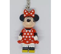 LEGO DISNEY MINNIE MOUSE MINIFIGURE KEYRING KEYCHAIN 853999