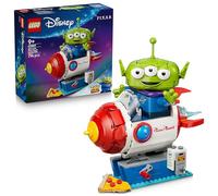 LEGO|Disney Pixar Alien with Pizza Planet Rocket Ride - Spaceship Toy w/Alien Figure for Kids' Bedroom Decor - Gift for 9+ Year Old Boys, Girls & Toy Story Fans - 43307