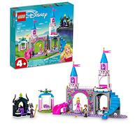 LEGO Disney Princess Aurora's Castle, Builable Toy Playset with Sleeping Beauty, Prince Philip and Maleficent Mini-Doll Figures, Toys for Kids, Girls and Boys Aged 4+ 43211