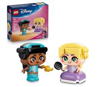 LEGO|Disney Princess Mini Jasmine & Rapunzel Figures - Collectible Toy w/ 2 Mini Dolls & Accessories incl. a Magic Lamp - Small Gift for 5+ Year Old Girls & Fans - 43303