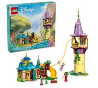 LEGO Disney Princess Rapunzel’s Tower & The Snuggly Duckling Tangled Building Toy with Flynn Rider and Mother Gothel Mini-Dolls, Disney Princess Toy, Fun Gift for Girls and Boys Ages 6 Plus, 43241