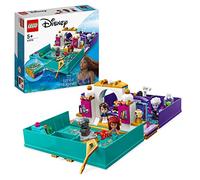 LEGO Disney Princess The Little Mermaid Story Book Buildable Toy with Ariel, Prince Eric and Ursula Micro Dolls plus Sebastian Figure, 2023 Film Playset, for Kids, Girls, Boys Aged 5 Plus 43213