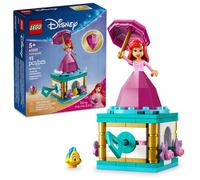LEGO Disney Princess Twirling Ariel Toy - Building Toy for Kids Girls and Boys Ages 5+ - Little Mermaid Toy for Fans of Movie - Ariel Doll Gift Idea