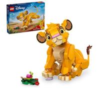 LEGO Disney Simba The Lion King Cub Buildable Disney Toy for Kids, Disney Collection, Lion King Movie Toy, Simba Toy Construction Playset Figure, Fun Gift for Girls and Boys Ages 6 and Up, 43243
