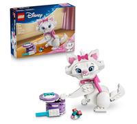 LEGO|Disney The Aristocats Adorable Marie - Toy Cat Animal Figure w/Accessories incl. a Textile Bow - DIY Bedroom Decor - Nostalgic Gift for 7+ Year Old Girls & Fans - 43286