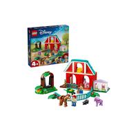 LEGO|Disney Pixar Blaze's Horse Ranch Toy - incl. Woody & Jessie Minifigures plus 2 Horses, Pegasus & Pig Animal Figures - Gift for 4+ Year Old Girls, Boys & Toy Story 5 Fans - 43304