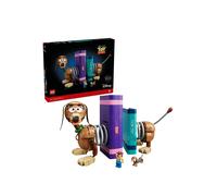 LEGO|Disney Pixar Toy Story Slinky Dog Bookends - Book Shelf Decor Building Set for Adults - incl. Woody Minifigure & Dachshund Figure - Nostalgic Gift for Fans - 43301