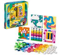 LEGO DOTS Adhesive Patches Mega Pack 41957 Arts and Crafts 5-in-1 Mosaic Making Building Kit, DIY Sticker Patches, Gift Idea for Creative Kids, Make Custom Designs for Notebooks, Phone Cases and More