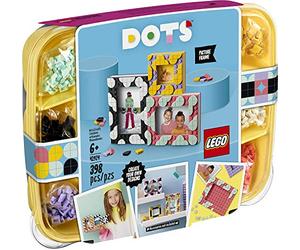 LEGO DOTS Creative Picture Frames 41914 DIY Creative Craft Decorations Kit for Kids, Makes a Great Gift for Kids Who Like Doing Crafts at Home and Fun Picture Frame Ideas, New 2020 (398 Pieces)