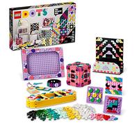 LEGO DOTS Designer Toolkit - Patterns 41961, 10 in 1 Toy Craft Set for Kids with Patches, Photo Frame, Pencil Holder, Storage Tray, Creative Activity